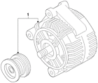 12-31-7-605-479 Bmw 12317605479 Genuine Oem