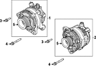 12-31-7-831-436 Bmw 12317831436 Genuine Oem