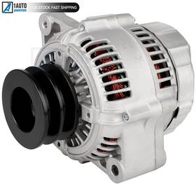 12247222 1autopowerstore Alternator For 2002-2008 Caterpillar Ag.&ind. D3g D4g Xl D5g Lgp 2 Pulley Groove