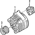 36001497-1 Volvo 36001497 Genuine Oem