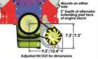 8-898 Powermaster Drag Race Alternator Kit Amps Black Nippondenso 692209001218