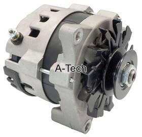 A-tech 7937se-120 120 Amp Cs121 1gv Alternator 3-point Mount 6.14 Inch Side B Gm Mini Racer 1wire