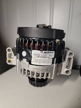 Olx-acd334-2878-cl360a53 Ac Delco Genuine Acdelco For Land Rover Lr2 2008 09 10 11 2012 Alternator Internal Fan