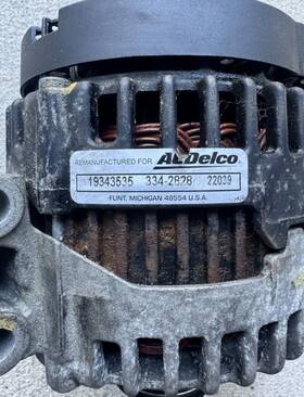 334-2828 Acdelco 19343535 08-10 Bmw 135i 335i 535i Alternator Generator Oem