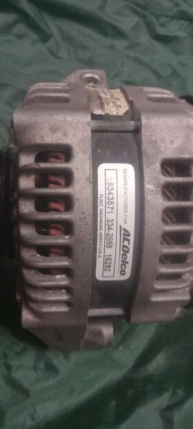 19343571 Acdelco 2005 3.8 Liter Pontiac Gmc Buick Chevrolet Ac Delco Alternator