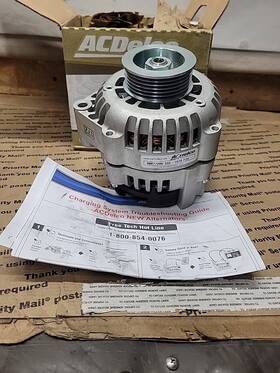 335-1070 Acdelco 8887780 Alternator Ac Delco 88877280 F24 New