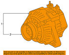 Al0850x Bosch Alternator Reman Fits
