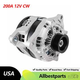 Cl3t-10300-ba Allbestparts 11624n Alternator 200a 12v For 2012-2014 Ford F-150 3.5l 3.7l Trucks New