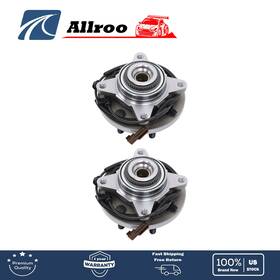 Alu3949064 Allroo 2x Front Side Wheel Hub Bearing Assembly With 6-lug For Ford F-150 2015-2017 4wd