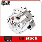 21-7127-se105c Ap11060501s New Chrome Plated Hd Delco Alternator Fit Pontiac Oldsmobile