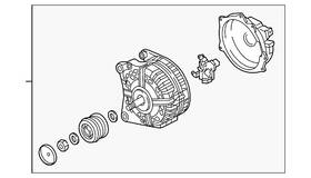 Audi 06k-903-023-j Genuine Alternator