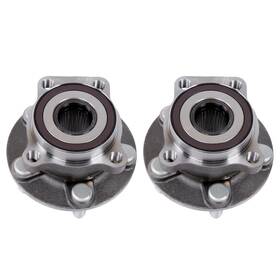 Bck4675k Backye Pair For Subaru Forester Impreza 2014 2015-2018 5 Lugs Front Wheel Bearing Hub