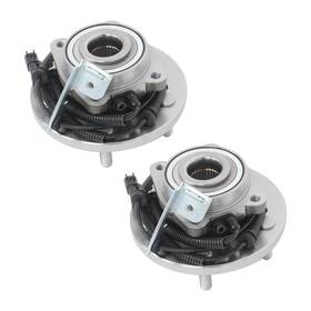 Backye Bck49566k Pair Front Wheel Bearing And Hubs For Dodge Grand Caravan Town Country Routan