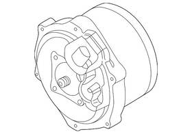 12-31-7-526-286 Bmw Genuine Alternator