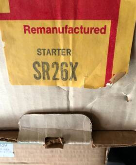 16621 Bosch Sr26x Porsche Starter 944 L4 2.5l 2475cc 1983-1984