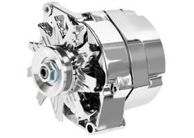 110605-5206-1743127147 Branded New Alternator Fits For 120amp Chrome 3 Wire Self Exciting Street Rod Gm 305 350