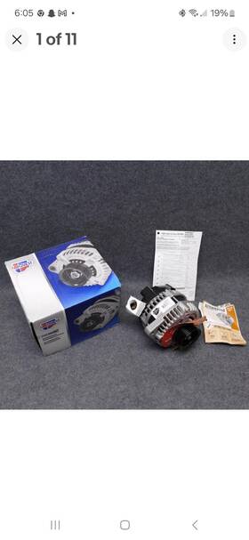 11391a Car Quest Fits 2009-2011 Ridgeline And Pilot 3.5 130a Alternator 76404