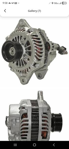 Carquest 11024a Fits Chevrolet Malibu Pontiac G6 2006-2012 Alternator