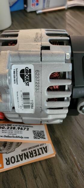 11258a Carquest Alternator Reman