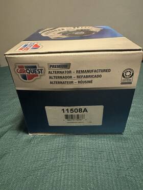 11508a Carquest Premium Alternator 2010-2014 Cadillac Cts