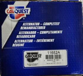 11652a Carquest Alternator