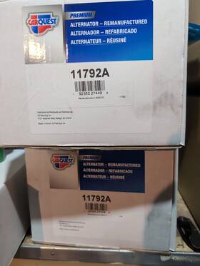 11792a Carquest Alternator Premium Reman