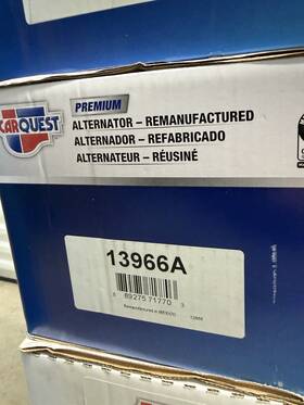 13966a Carquest Alternator Remanufactured Acura Rsx L4 Honda Cr-v