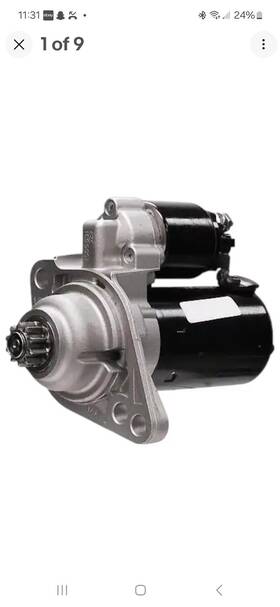 17968s Carquest Reman Starter Motor 1.4 Kw Fits Beetle Golf Jetta Passat Rabbit