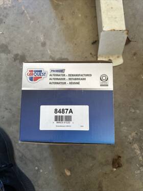 8487a Carquest Alternator