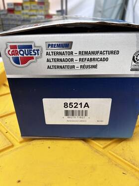 8521a Carquest Alternator Reman Fits 2007 Ford Taurus