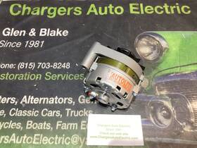 C6af-10300-b Chargers Auto Electric 1966 Mercury Cyclone 289ci With A/c And Ps Alternator