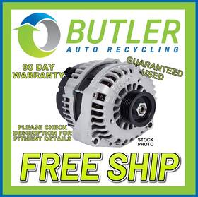601-971 Chevrolet 148k Mile Silverado Sierra Alternator 105 Amp K68 03 Generator Oem Wty Freeship