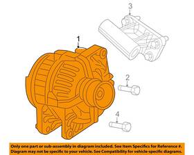 4801313ae Chrysler Oem 13-23 2500 3500 Electrical Alternator-alternator