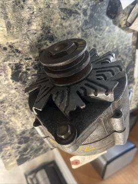 1100931 Delco Remy Factory Alternator 55a Date Oh3 Buick Doublepulley