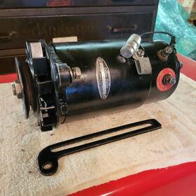 1102778 Delco-remy Generator 6v 1946-1952 Packard 356ci Engine W Bracket Rebuilt