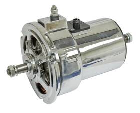 00-9458-7 Empi 9463-7 Chrome 90 Amp Alternator Fits Air Cooled Vw Bug Ghia Bus