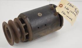 5806 Ford 1940s 1950s 6v 6 Volt Generator Double 2 Pulley Stamped V-7 Works