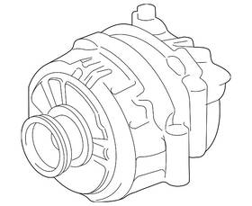 6c3z-10346-bfrm Ford Genuine Alternator