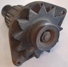 B6a-10139-b Ford 1951-1964 Generator Pulley Motor Armature And Faceplate 1960 1961 1962 1963