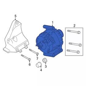Bk3z-10346-c Ford Genuine Alternator