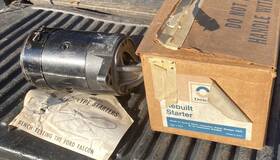 D4af-11131-8a Ford Vintage Remanufactured Starter Motor D4af-11131 Falcon