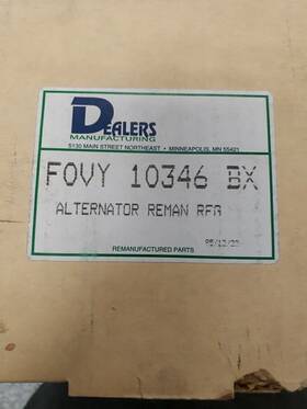 Fovy-10346-bx Ford Alternator