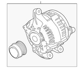 Gl-8979 Ford Genuine Motorcraft Alternator