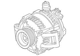 Gl-8980 Ford Genuine Motorcraft Alternator