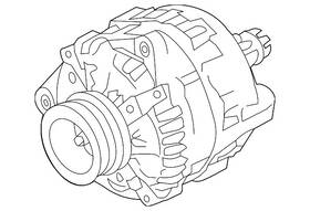 Gr3z-10346-l Ford Genuine Alternator