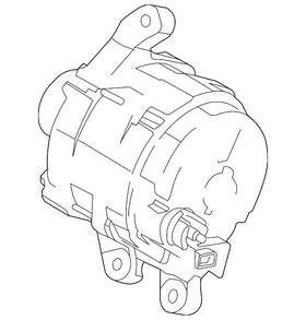 Jx6z-10346-n Ford Genuine Alternator