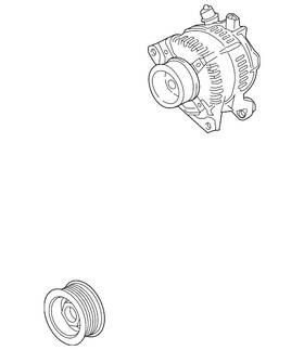 Lc3z10346c Ford Genuine Alternator