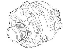 Ml3z-10346-b Ford Genuine Alternator