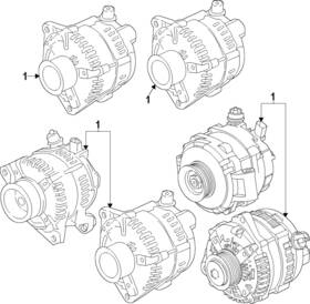 Pc3z-10346-e Ford Genuine Alternator