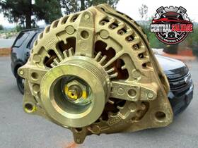 R110518a Ford Explore 3.7l Awd Police Alternator 2013-2019 Oem